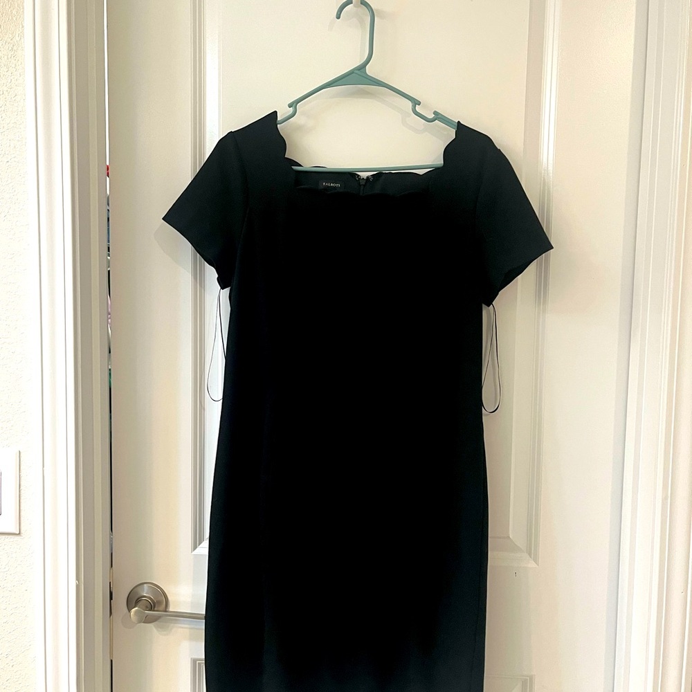 Talbots Black Dress 8